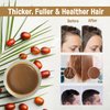 TheMore Crazy TruGlow 100% Raw & Unrefined Batana Oil | Natural Moisturizer for Dry Scalp, Shine & Healthy Hair | Nourishing Oil for Hair, Scalp & Beard – 5.3 fl oz