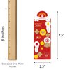 Big Dot of Happiness Chinese New Year - 2025 Year of The Snake Favor Kids Stickers - 16 Sheets - 256 Stickers