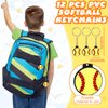 Poen 48 Pcs Softball Party Favors Softball Themed Supplies Include 12 Softball Drawstring Backpack 12 Mini Softball 12 Softball Keychain 12 Softball Wax Thread Braided Bracelet Inspirational Team Gift