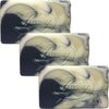 Natural Soap Bar, Luxiny Eucalyptus Spearmint Handmade Body Soap and Bath Soap Bar is a Palm Oil Free Vegan Castile Soap with Essential Oils & Charcoal for All Skin Types especially oily skin (3 Pack)