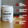 ALPHA LION Creatine Monohydrate Powder, 5000mg Per Serving (5g), Supports Muscle Strength, Power, Athletic Performance, Pure Creatine Supplement (60 Servings, Unflavored)
