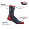 Darn Tough Merino Wool Micro Crew Cushion Sock Black, XL
