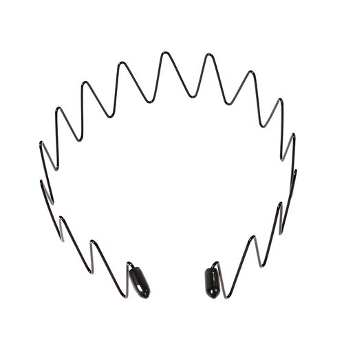 Men's Slicked Back Headband, Outdoor Sports Fashion Pigtail Hair Band / Never Paint-shedding Metal Head Buckle Clip for Mens Long Hair, Braid and other Hair Styles - Spring Wave