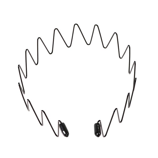Men's Slicked Back Headband, Outdoor Sports Fashion Pigtail Hair Band / Never Paint-shedding Metal Head Buckle Clip for Mens Long Hair, Braid and other Hair Styles - Spring Wave