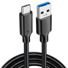 SSSUWP USB3.2 Type A to Type C Cable, USB3.2 Gen2 10Gbps USB-C Data Cable, 60W PD Fast Charging, Android Auto Cable, Compatible with Galaxy S23 S22 S21 Note 20, Pixel, iPad Pro, SSD (6.5FT)