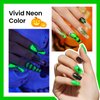 Beetles Gel Polish 15Ml Glitter Green Glow in the Dark Nail Polish Green Gel Polish Soak off Uv Led Nail Lamp Green Gel Nail Polish Nail Art Halloween Gel