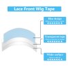 piaou Wig Tape for Lace Wigs 36 Pieces Double Sided Lace Wig Tape for Toupee Lace Front Wig Hairpiece and Hair Extention Strong Hold Waterproof Strips(Curved)