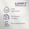 LUMIFY Preservative Free Redness Reliever Eye Drops, 20 Single Use Vials, Fast Acting, Only PF Drop for Whiter & Brighter Looking Eyes, Relieves Red Eyes, Works in 1 Min, Lasts Up to 8 Hours