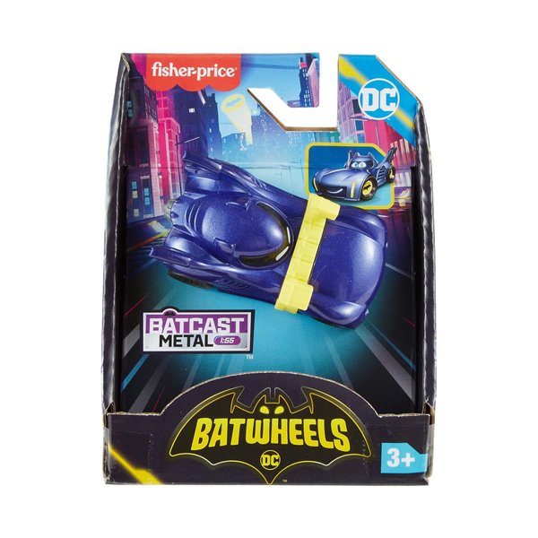 Fisher-Price DC Batwheels Bam The Batmobile with Utility Belt 1:55 Scale Vehicle