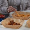 Comfy Package, [125 Count] 8 Inch Disposable Square Air Fryer Liners, Non-Stick Parchment Paper Liners, Waterproof, Oil Resistance - Kraft