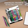 Zebra Pen Z-Grip Retractable Ballpoint Pen, Medium Point, 1.0mm, Assorted Fashion Colors - 18 Pieces (22208)