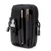Tactical Molle Pouch Bag - EDC Utility Gadget Waist Bag Pack- Camping Hiking Outdoor Gear - Cell Phone Holster Holder - Black