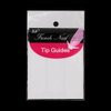 Haobase 10 Sheets French Manicure Nail Art Stickers French Nail Tip Guides for Nail DIY Decoration Stencil Tools