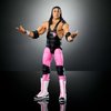 WWE Mattel Elite Collection Action Figure & Accessories, Premium Live Event Bret Hart Set, Wrestlemania with Howard Finkel Build-A-Figure Parts