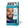 Just For Men Mustache & Beard, Beard Dye for Men with Brush Included for Easy Application, With Biotin Aloe and Coconut Oil for Healthy Facial Hair - Darkest Brown, M-50, Pack of 1