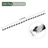 YOKIVE 100 Pcs Pipe Cleaners, Chenille Stems Decoration, Great for DIY Art Craft Supplies (6mm 12 Inch Black White)