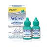 Refresh Optive Advanced Eye Drops, 0.33 Fl Oz (Pack of 2)(Twin Pack)