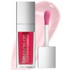Hydrating Lip Glow Oil - Moisturizing Tinted Lip Gloss Plumping Nourishing Non-sticky Long Lasting Lip Stain with Cherry Oil 0.27 fl.oz (Raspberry)