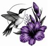 Dopetattoo 6 Pcs Temporary Tattoos Hummingbird Fake Tattoos For Adult Real Tattoo