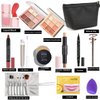 All In One Makeup Set for Women,Multipurpose Makeup Kit with Makeup Brushes, Lipsticks, Lip Gloss, Eye Shadows, Blushes, Eyebrown, Makeup Bag for Beginners and Professionals Premium Gift Set (SET A)