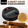 HygroSet II Round Digital Hygrometer for Humidors, 10-Second Refresh Rate, Battery Included, 2% Humidity and 1% Temperature Accuracy for Cigar Humidors