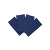 Navy Dinner Napkins Cloth Like with Built-in Flatware Pocket, Linen-Feel Absorbent Disposable Paper Hand Napkins for Kitchen, Bathroom, Parties, Weddings, Dinners or Events, 16x16 inches, Pack of 50