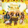 Sunflower Birthday Secorations TSVATE Sunflower Party Decorations with Sunflower Garland, Sunflower Balloons, Sunflower Backdrop, Pompoms, Sunflower Birthday Banner, Party Supplies for Women and Girls