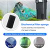 TARARIUM Quiet Betta Fish Filter Aquarium Internal Filter for 2-15 Gallon Fish Turtle Tank Biochemical Small 79 GPH Rain Shower Design 3 in 1 Oxygen Air and Water Pump Multifunctional Submersible
