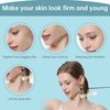 Face Neck Lift Tape, Fack Neck Lifting Stickers and Bands, Neck Face Lift Patch Tools for Instant Double Chin Wrinkles Saggy Skin Lifting (8pcs Elastic Bands, 40pcs Face Tapes)