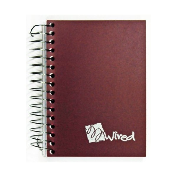 Top Flight Wired Chub Wirebound Notebook, 180 Sheets, College Rule, 5.5 x 4 Inches, 1 Notebook, Cover May Vary (43001)
