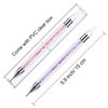 2 Pieces Rhinestone Picker Dotting Pen, Dual-ended Rhinestone Gems Crystals Studs Picker Wax Pencil Pen Crystal Beads Handle Manicure Nail Art DIY Decoration Tool (Pink Purple)