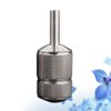 Artibetter Stainless Steel Tattoo Machine Tube Handle Grips Tip Tattoo Self Lock Grips for Tattoo Supplies Tools 25mm Metal Joycon