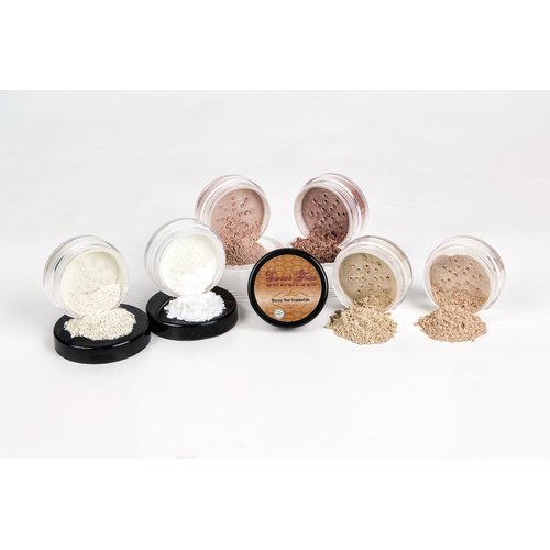 XL KIT (FAIR 2) Full Size Mineral Makeup Set Foundation Sheer Bare Face Matte Powder Cover