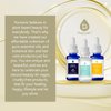 PURSONIC Anti Aging Skin Care Set of 3 - Hyaluronic Acid Serum, Retinol Serum & Vitamin C Face Serum for Women — Nourishing Hydrating Serum for Face, Smoothed Wrinkles, Dryness, Fine Lines