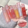 Dulele 6 PCS Hydrating Shimmer Lip Gloss Set, Big Brush Head Glitter Shiny Non-Sticky Lip Oil, Liquid Lipstick, Lip Glaze Makeup Cosmetic (A, M)