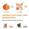 Nocciola Hide and Seek Plush Dog Toys, 2 Pack Tangerine Interactive Dog Toy for Small Dogs, Puppy Squeaky Dog Toy with Crinkle Papers, Orange Puzzle Toy for Boredom, Dog Nosework Toy for Medium Pet