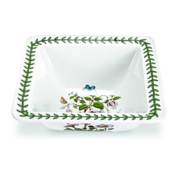 Portmeirion Botanic Garden 10" Cake Server | Stainless Steel and Porcelain | Chip-Resistant Glaze | Floral Motif | Ideal for Wedding Cakes, Pies, Desserts