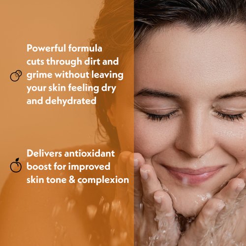 Eve Hansen Vitamin C Cleanser Face Wash - Natural Face Soap with Aloe Vera, Vitamin E & Rosehip Oil - Refreshing, Gentle, Moisturizing, Cruelty-Free Skincare 8 oz