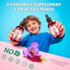 Liposomal Kids Saffron Drops – Organic Saffron Extract Liquid with Holy Basil, Passion, L-Theanine for Focus, Energy Support, Well-Being, Easy to Take Saffron Supplements for Kids, Vegan, 2 FL OZ