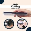 Allegro Combs 400 Barber Comb Hair Cutting Combs Pocket Combs Combs for Hair Stylist Comb Set Styling Comb 6 Pcs. (Dark Blue)