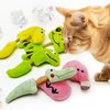 uyiixoxo Cat Toy Matatabi Silvervine Sticks Cat Toys for Indoor Cats, Cat & Kitten Chew Toys for Aggressive Chewers, Cat Dental Toy for Kitten Teeth Cleaning, Crinkle Sound Catnip Toys