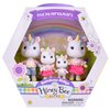 Sunny Days Entertainment Honey Bee Acres Rainbow Ridge Daydreamers Unicorn Family – 4 Miniature Flocked Dolls | Small Fantasy Collectible Figures | Pretend Play Toys for Kids