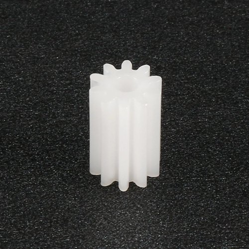 uxcell 20pcs Plastic Gears White 10 Teeth Model 102A Reduction Gear Plastic Worm Gears for RC Car Robot Motors