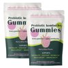 SPIANEST Probiotic Kombucha Gummies, Berry Flavor, Prebiotics, Probiotics, Postbiotics with Soluble Fiber, Daily Digestive & Gut Support, Vegan, 30 Gummies (1)