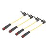 ACROPIX Car Brake Pad Sensor Front Rear Disc Brake Pad Wear Indicator Sensor Fit for Mercedes-Benz C230 - Pack of 4 Black