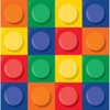 Creative Converting Block Party Supplies Lunch Napkin (16 Count)
