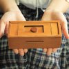ATDAWN Puzzle Gift Case Box with Secret Compartments, Wooden Money Box to Challenge Puzzles Brain Teasers for Adults
