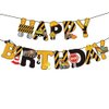 TantoyLeyuan 36 PCS Construction Birthday Party Supplies with 1Construction Birthday Banner 17 Cupcake Toppers and 18 Construction Balloons Dump Truck Party Decorations Favors for Boys