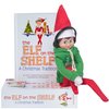 Elf On The Shelf Boy with Jingle Jam Hoodie Set - Blue Eyed Boy Elf Doll with Book and Hoodie with DJ Headphones - Customize Your Elf with Unique DJ Spinning Holiday Tunes - Elf Figure Clothing Pack
