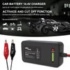 ULTRAPOWER 4-Amp 14.6 Volt LiFePO4 Battery Charger,12.8 Volt LiPO Lithium Battery Charger,4-Stages Smart Battery Charger for Cars,Motocycles,Golf Carts,UAV,Fishing Boat,Automatically Active BMS